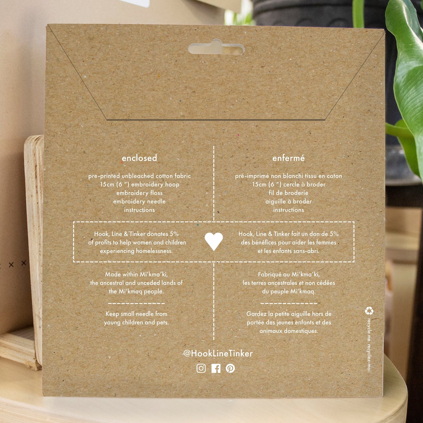 Hygge Reindeer Complete Embroidery Kit